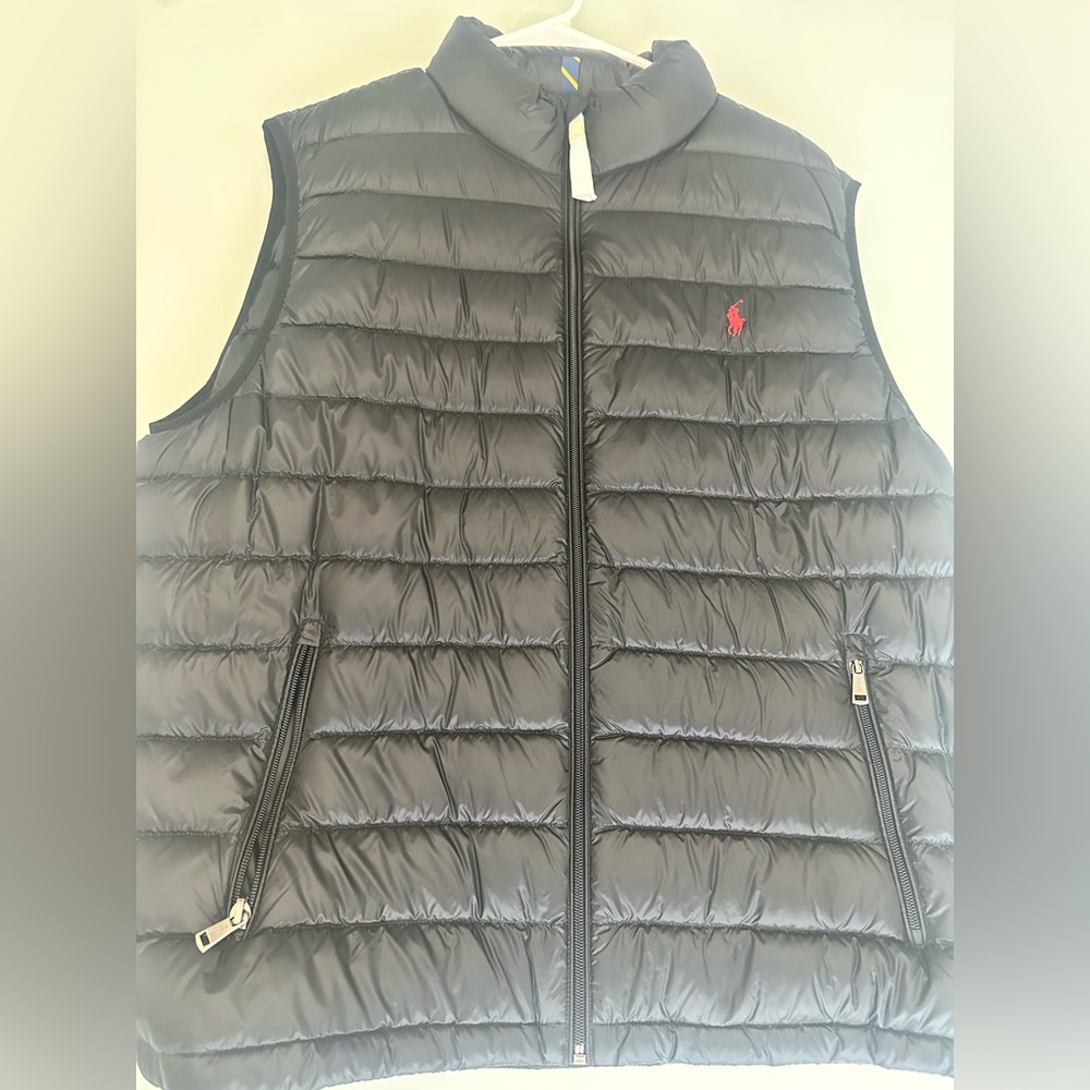 Polo vest black X lg